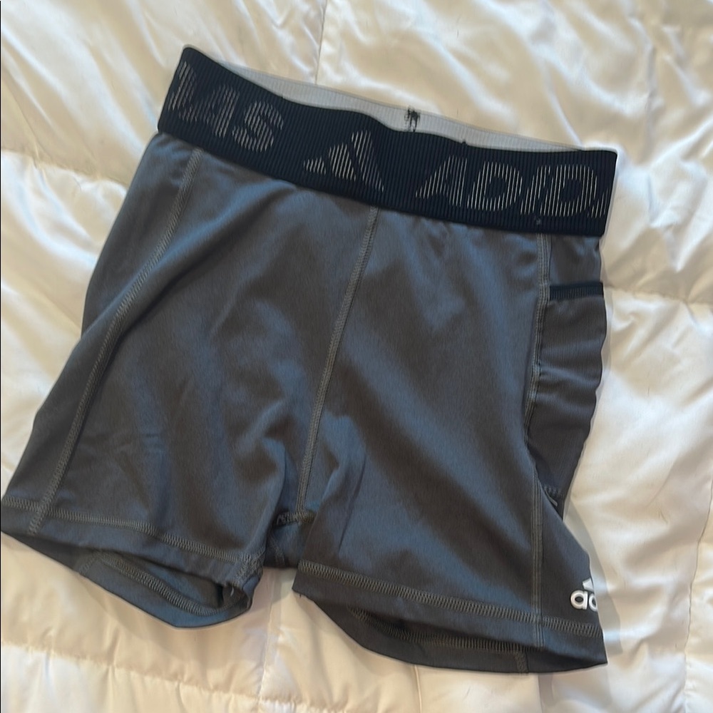 Adidas Women's Gray Performance Shorts
